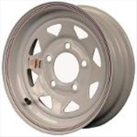 Americana 3S640 15 In. Tire And Wheel Loadstar- White Spoke AMW-3S640